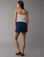 AE Next Level High-Waisted Denim Skort