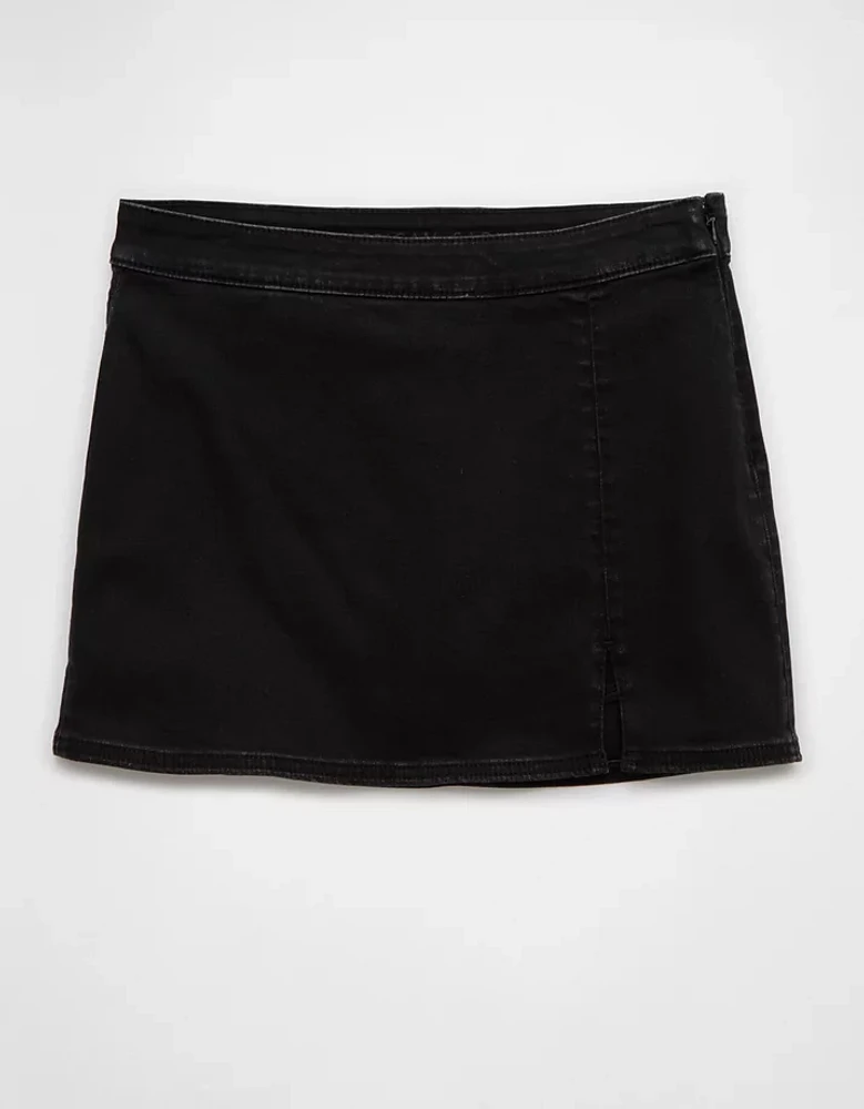 AE Next Level High-Waisted Denim Skort