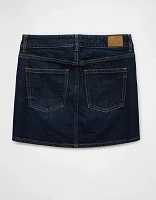 AE Stretch High-Waisted Perfect Denim Mini Skirt