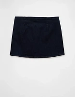 AE Next Level Low-Rise Micro Mini Denim Skort