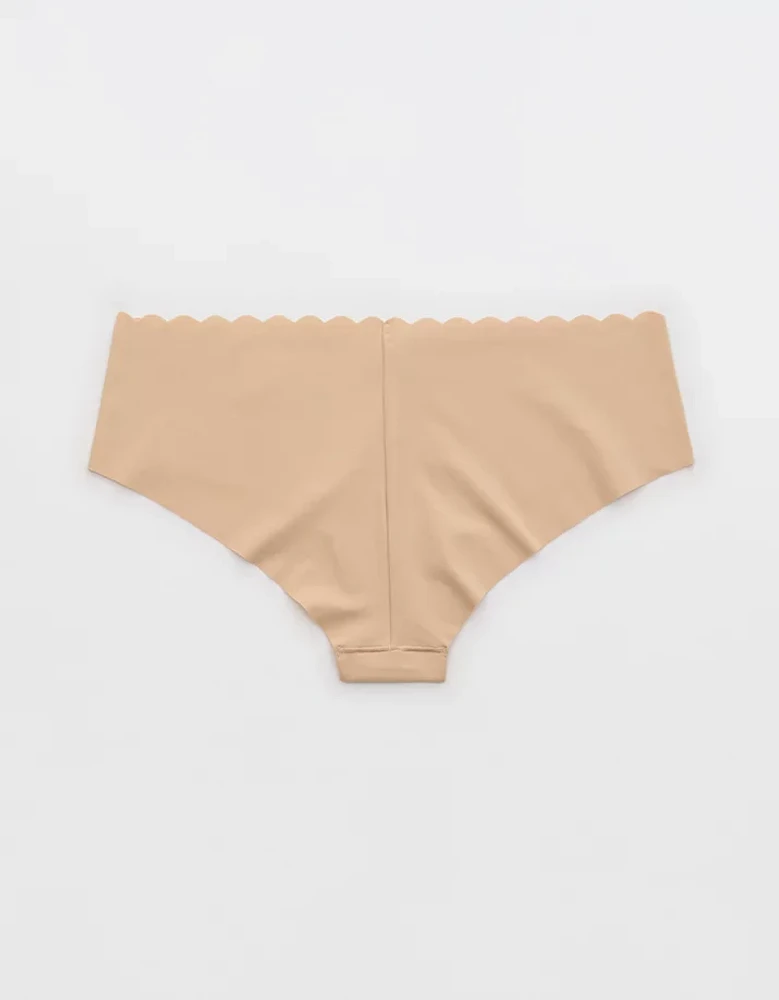 SMOOTHEZ No Show Scallop Cheeky Underwear