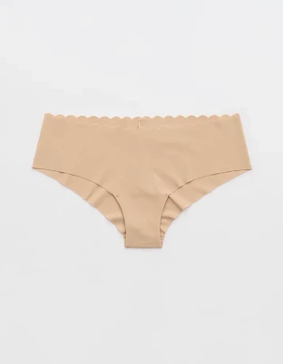 SMOOTHEZ No Show Scallop Cheeky Underwear