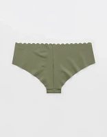 SMOOTHEZ No Show Scallop Cheeky Underwear