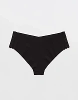 SMOOTHEZ No Show Coquette Lace Cheeky Underwear