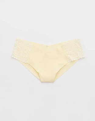 SMOOTHEZ No Show Coquette Lace Cheeky Underwear