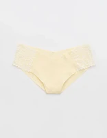 SMOOTHEZ No Show Coquette Lace Cheeky Underwear