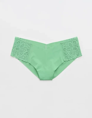 SMOOTHEZ No Show Coquette Lace Cheeky Underwear