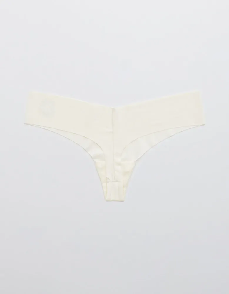 Aerie Hibiscus Lace Thong Underwear