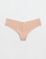 SMOOTHEZ No Show Thong Underwear