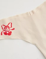 Superchill No Show Cotton Thong Underwear