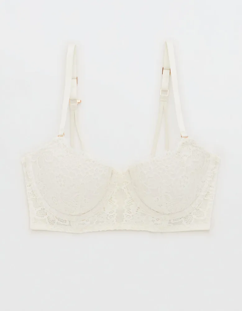 Show Off Balconette Eyelash Lace Bra