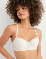 Show Off Balconette Eyelash Lace Bra