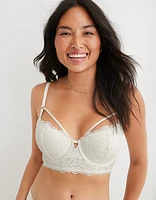 Show Off Balconette Rooftop Garden Lace Bra