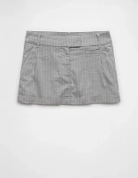 AE Low-Rise Pinstripe Mini Skort