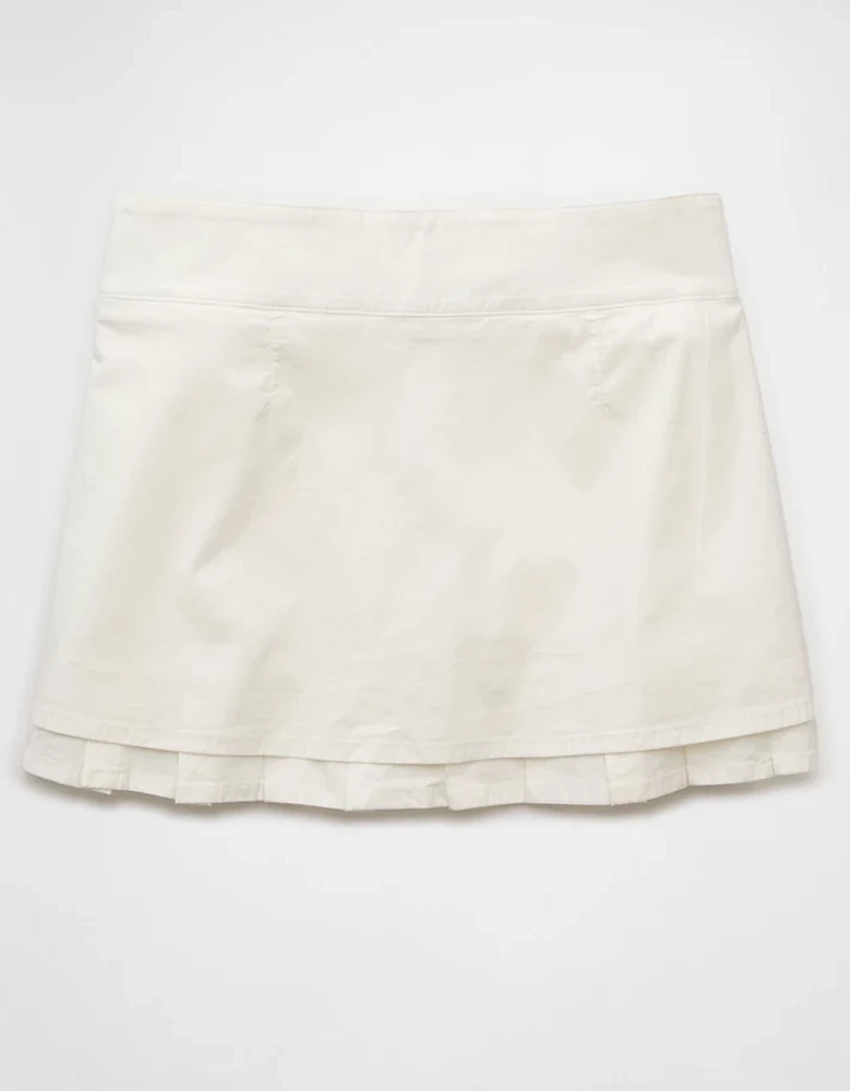 Minishort-jupe à taille basse extensible AE
