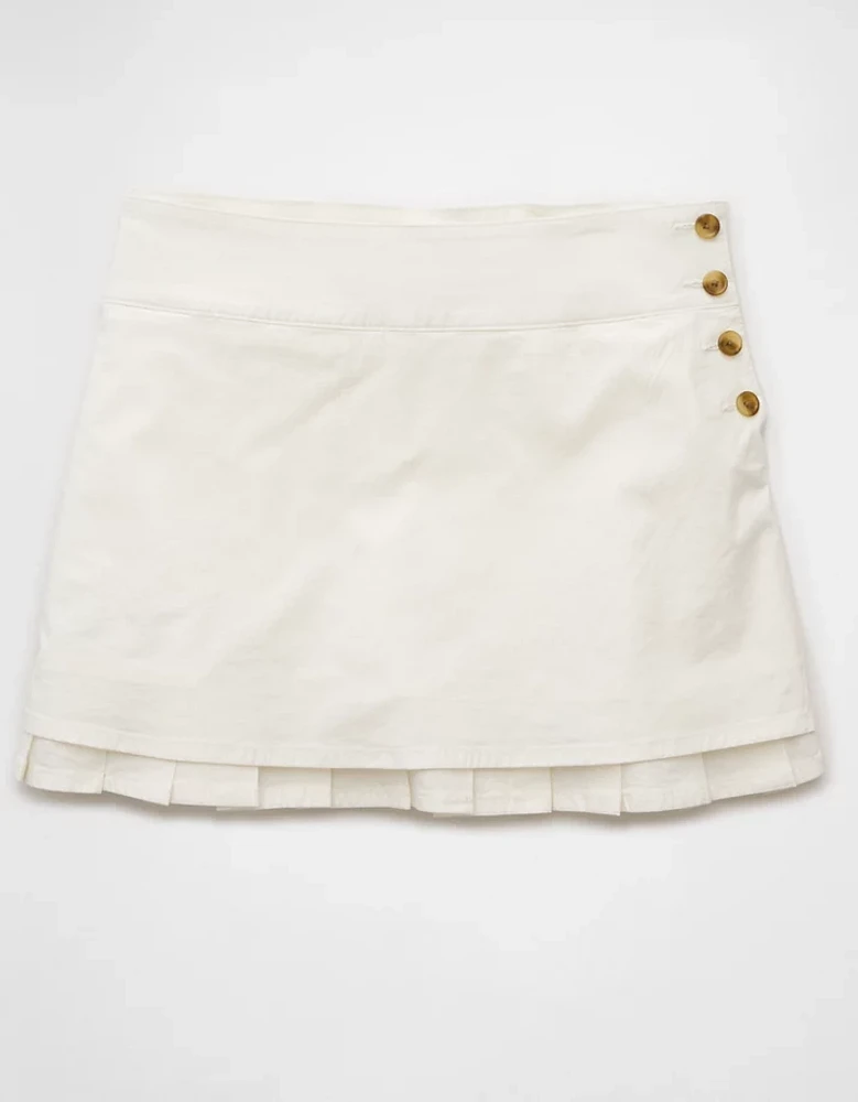 Minishort-jupe à taille basse extensible AE