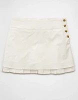 Minishort-jupe à taille basse extensible AE
