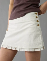 Minishort-jupe à taille basse extensible AE
