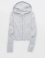 Aerie Late Night Full Zip Hoodie