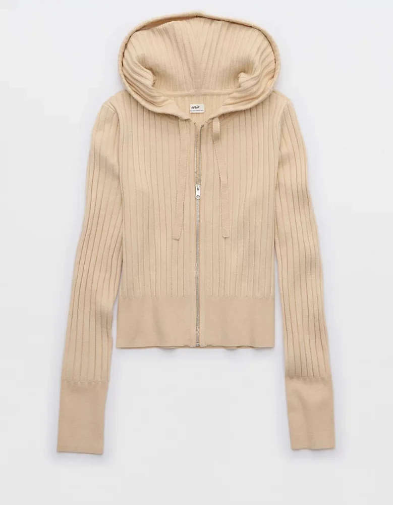 Aerie Late Night Full Zip Hoodie