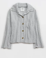 Aerie unREAL Ribbed Cardigan