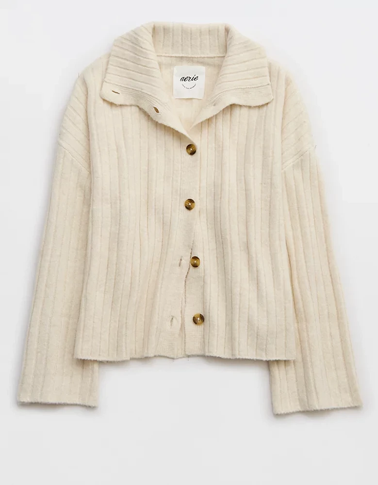 Aerie unREAL Ribbed Cardigan