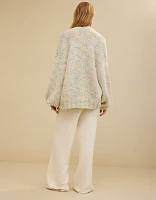 Aerie Oversized Sprinkle Cardigan