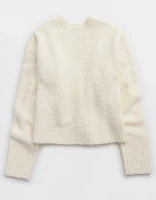 Aerie Teddy Boucle Cardigan