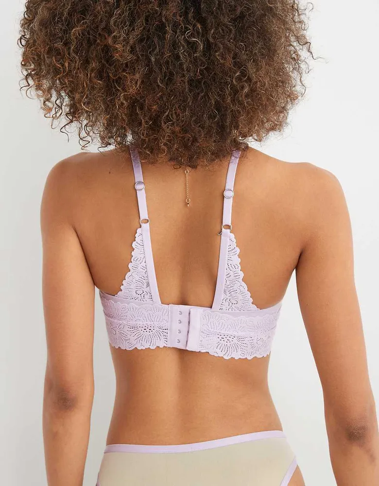 Sunnie Full Coverage Lightly Lined Bloom Lace Trim Bra