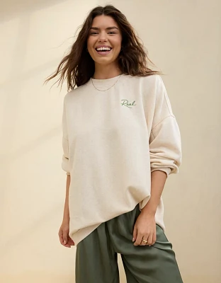 Aerie Real Foundation™ Crew Sweatshirt