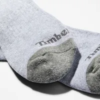 TIMBERLAND | Men's 3-Pack Ridgevale Core Full-Cushion Ribbed Quarter Socks