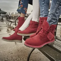 Women's Ruby Red 6-Inch Premium Waterproof Boots | Timberland US Store
