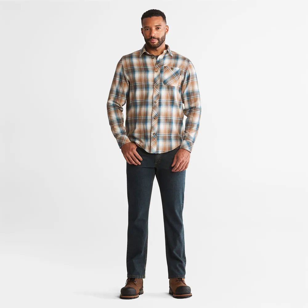 Timberland | Men's PRO® Woodfort Midweight Flannel Work Shirt