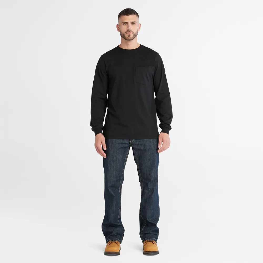 Timberland | Men's PRO® Cotton Core Flame-Resistant Long-Sleeve T-Shirt