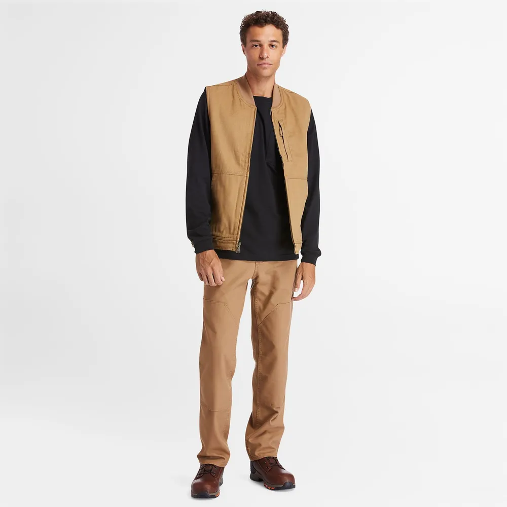 Timberland | Men's PRO® Gritman Lined Canvas Vest