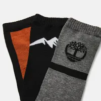 TIMBERLAND | Men's 3-Pack Giftable Graphic Crew Socks