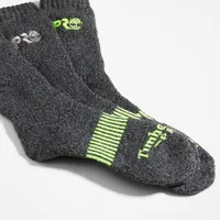 TIMBERLAND | Men's 3-Pack Racing-Stripe Cushioned Boot Socks