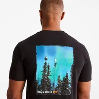 Timberland | Men's PRO® Base Plate "Northern Lights" Graphic T-Shirt