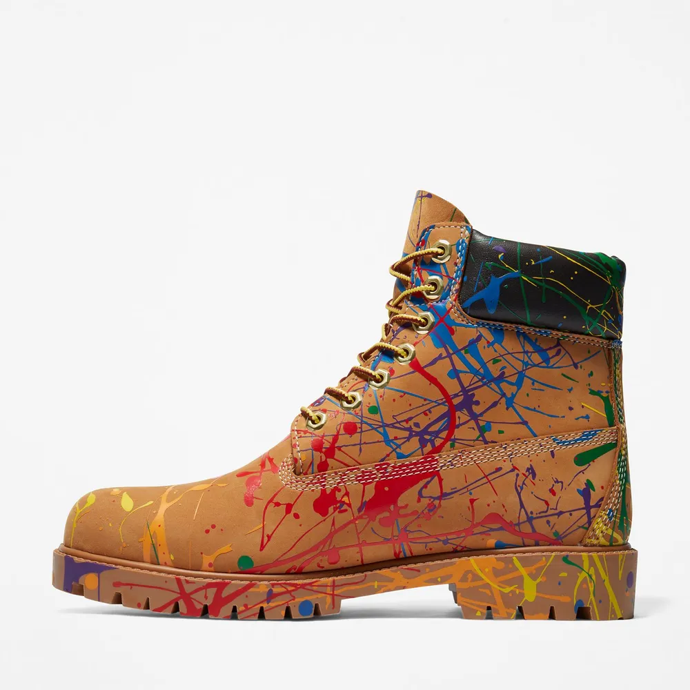 TIMBERLAND | Men's Paint Splash 6-Inch Waterproof Boots