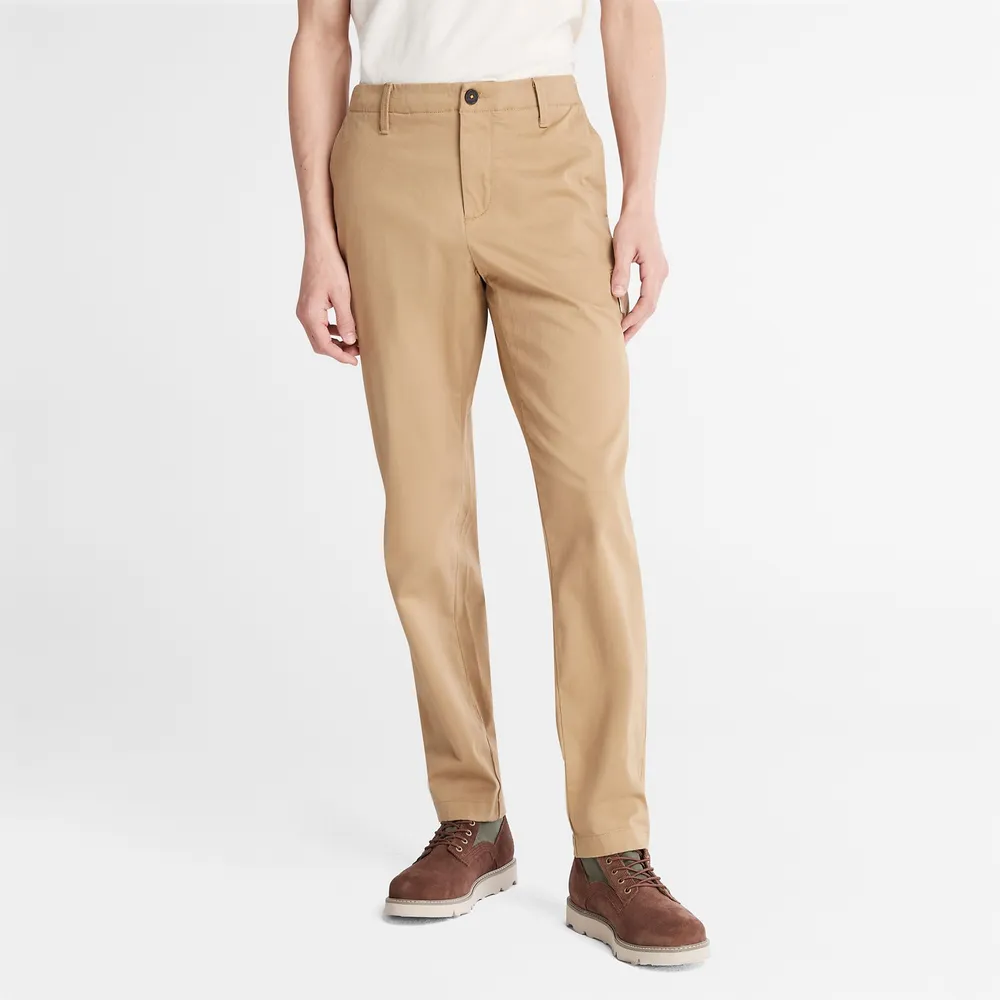Buy Timberland Men Brown Straight Fit Solid Chinos - Trousers for Men  2331805 | Myntra