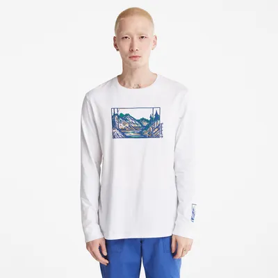TIMBERLAND | Men's Wind, Water, Earth and Sky Long-Sleeve T-Shirt