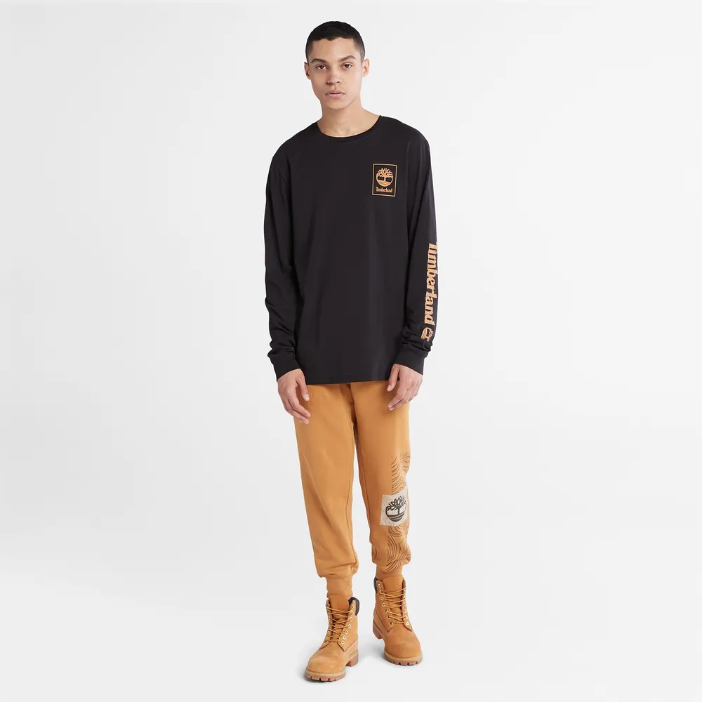 TIMBERLAND | Men's Logo Long-Sleeve T-Shirt