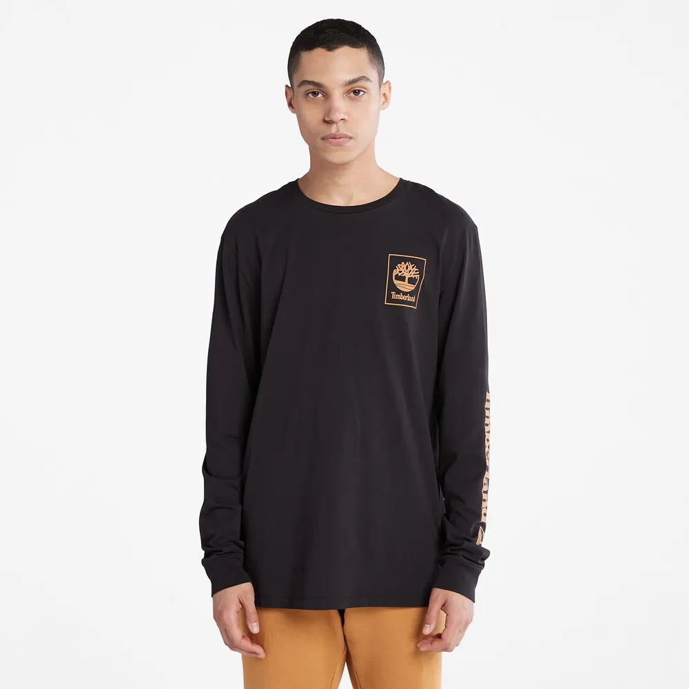 TIMBERLAND | Men's Logo Long-Sleeve T-Shirt