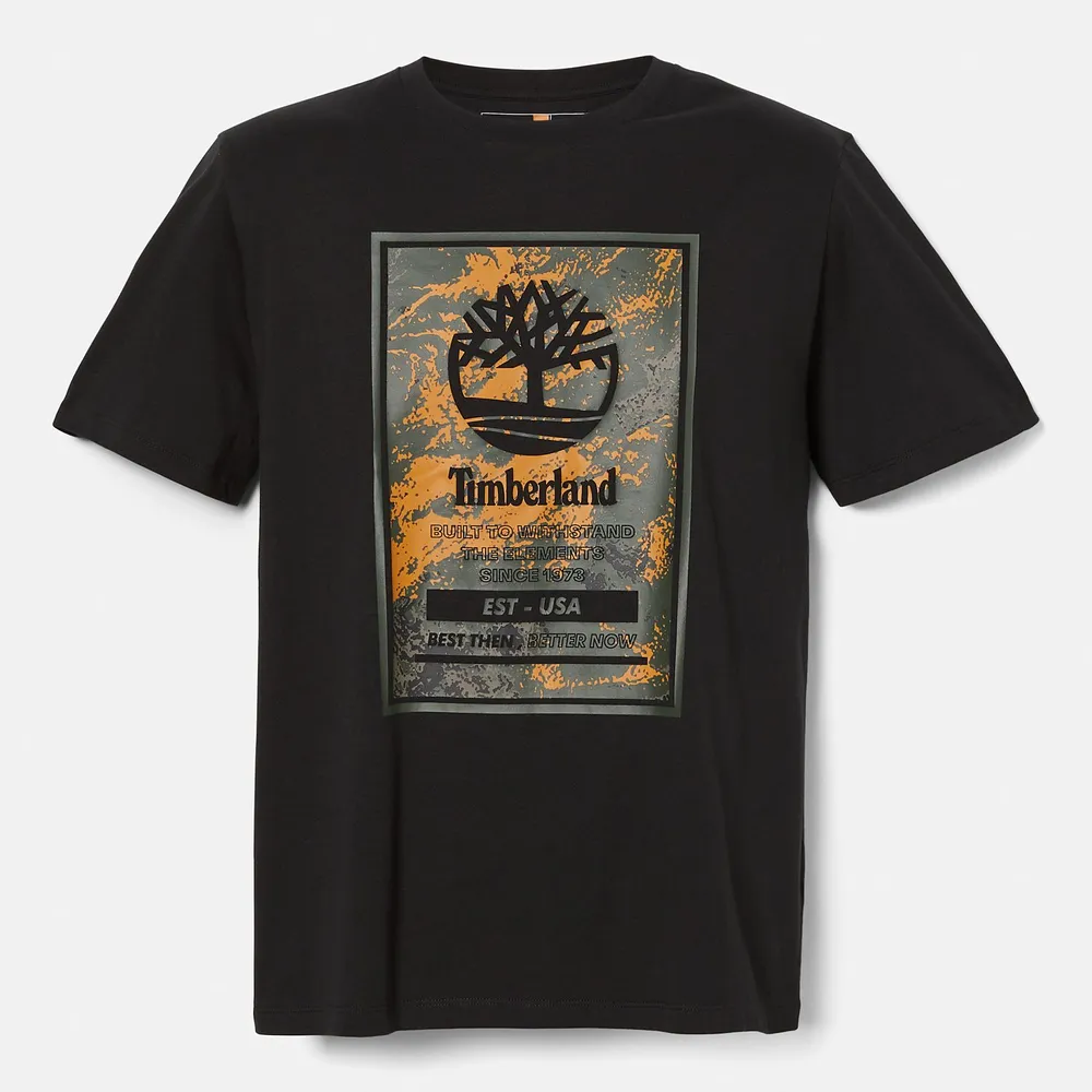TIMBERLAND | Short Sleeve Printed Logo T-Shirt