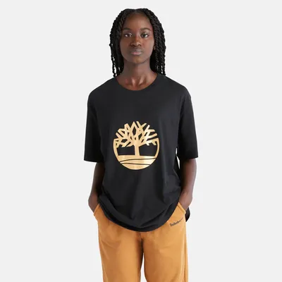 TIMBERLAND | Women's Gold Logo T-Shirt