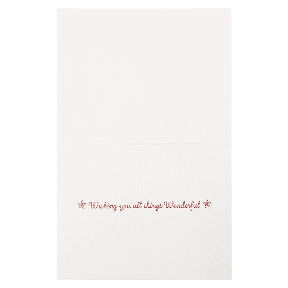 Red Merry Christmas Card