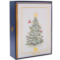 Luxe Cardinal Tree Holiday Card Set