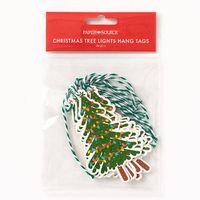 Christmas Tree Lights Gift Tags