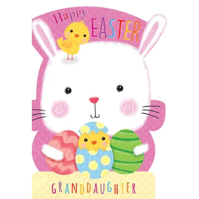 Granddaughter Bunny Easter Card