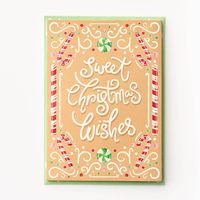 Popup Gingerbread House Christmas Card